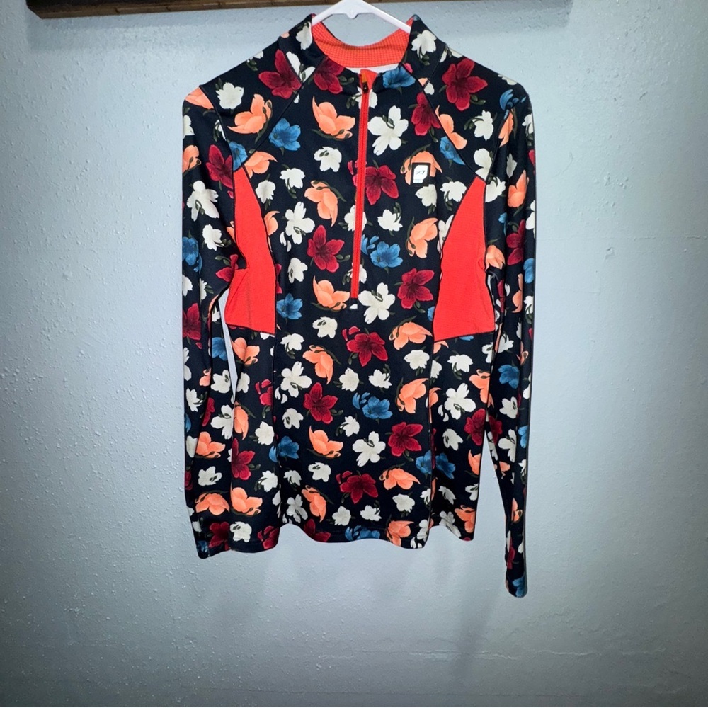 Orage Floral Long Sleeve Top